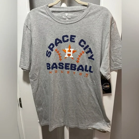 NWT Fanatics Houston Astros Space City Baseball T-Shirt - Picture 1 of 5